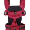 Mamadusbaby Plus - Ekstra Dışa Dönük - Ergonomik Kanguru - Bordo